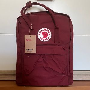 Fjallraven Kanken Original Backpack Ox Red